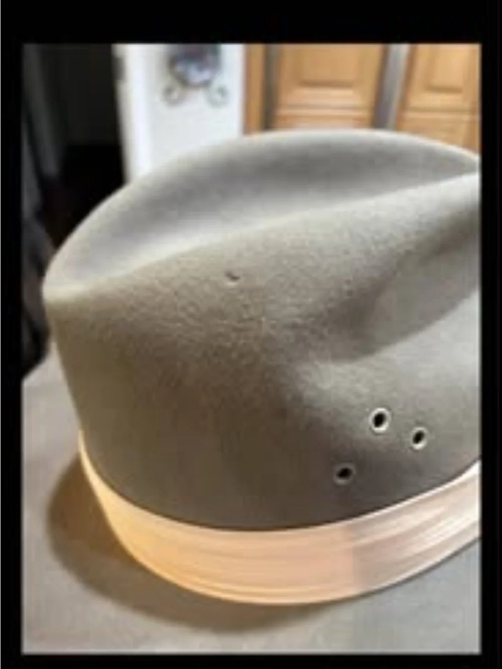 Dorfman Pacific  Women’s 100% Wool Fedora Hat Size Large.  Look At All Pictures.